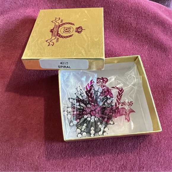 Vintage Costume Jewelry Pin and Pendent Premier Designs 4299 Spiral - Picture 6 of 6